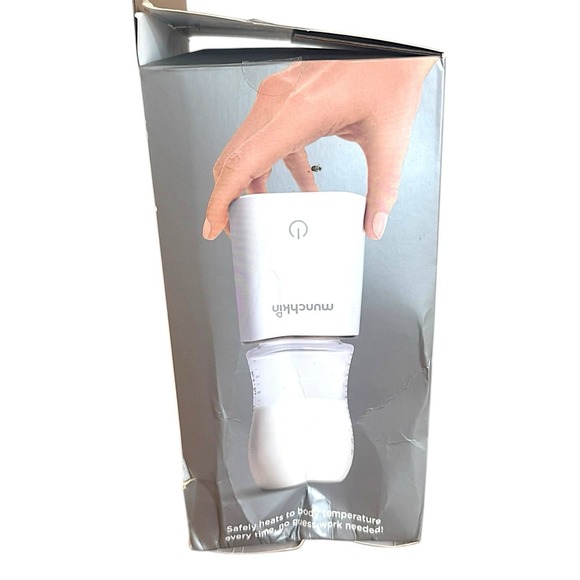 Munchkin 98 Digital Bottle Warmer Perfect Temp For Baby Portable W/Adapters - Picture 10 of 10